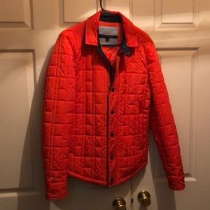 Tommy Hilfiger orange jacket